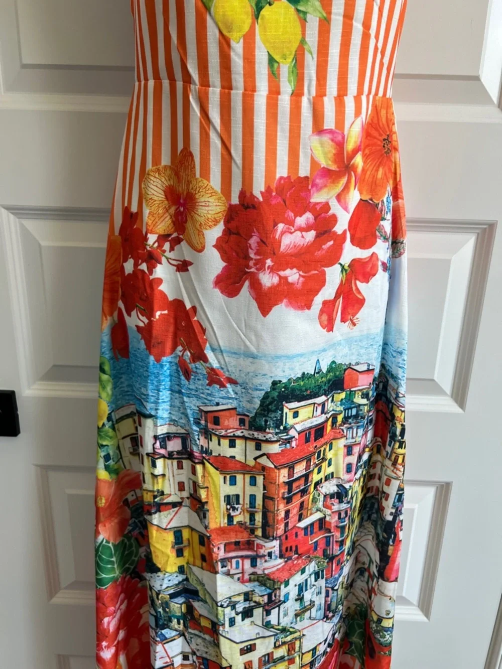 ENDLESS MOON Forever New Floral Maxi Resortwear Island Vibe Summer Size Small - Picture 7 of 11